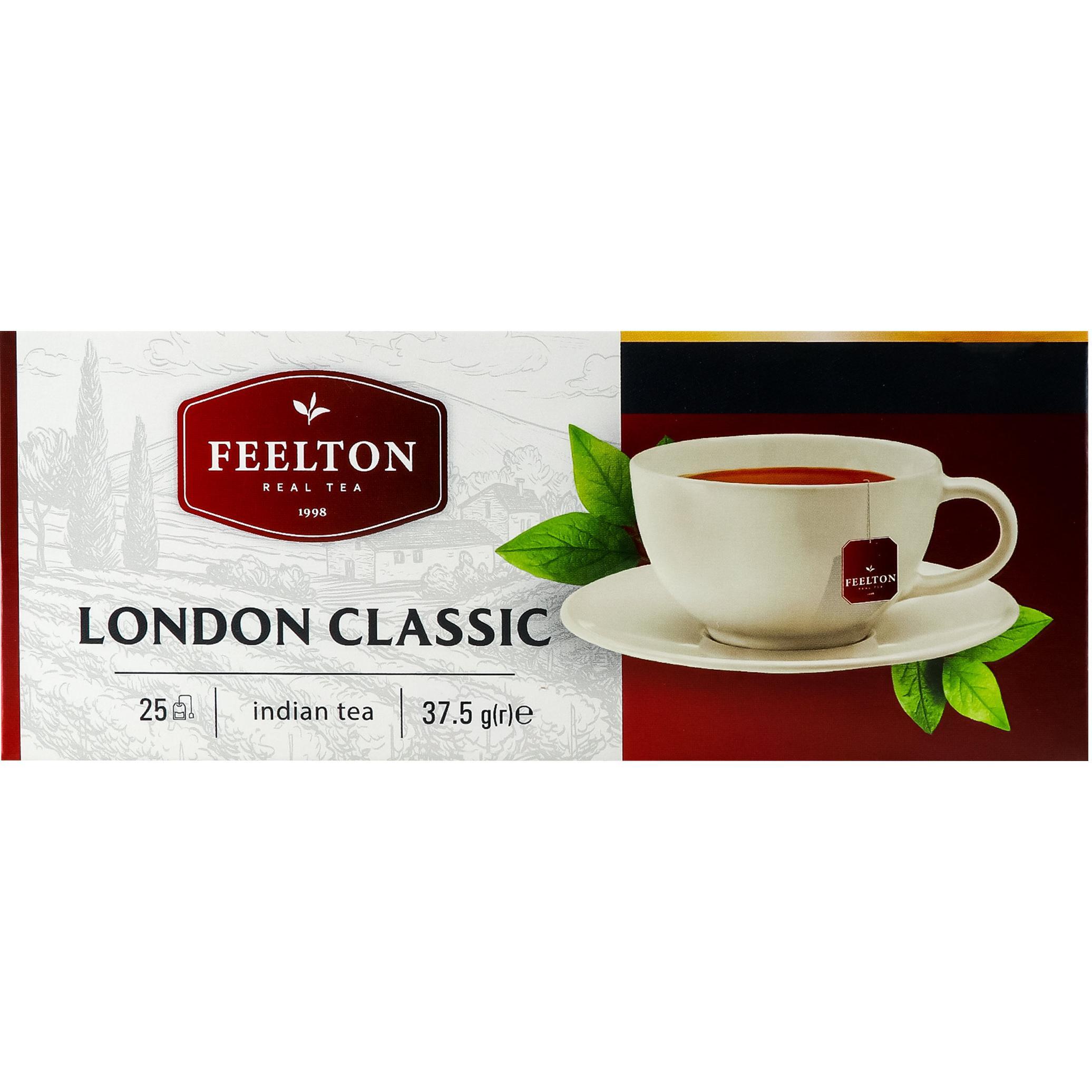 Чай чёрный Feelton London Classic 25 шт фото 1
