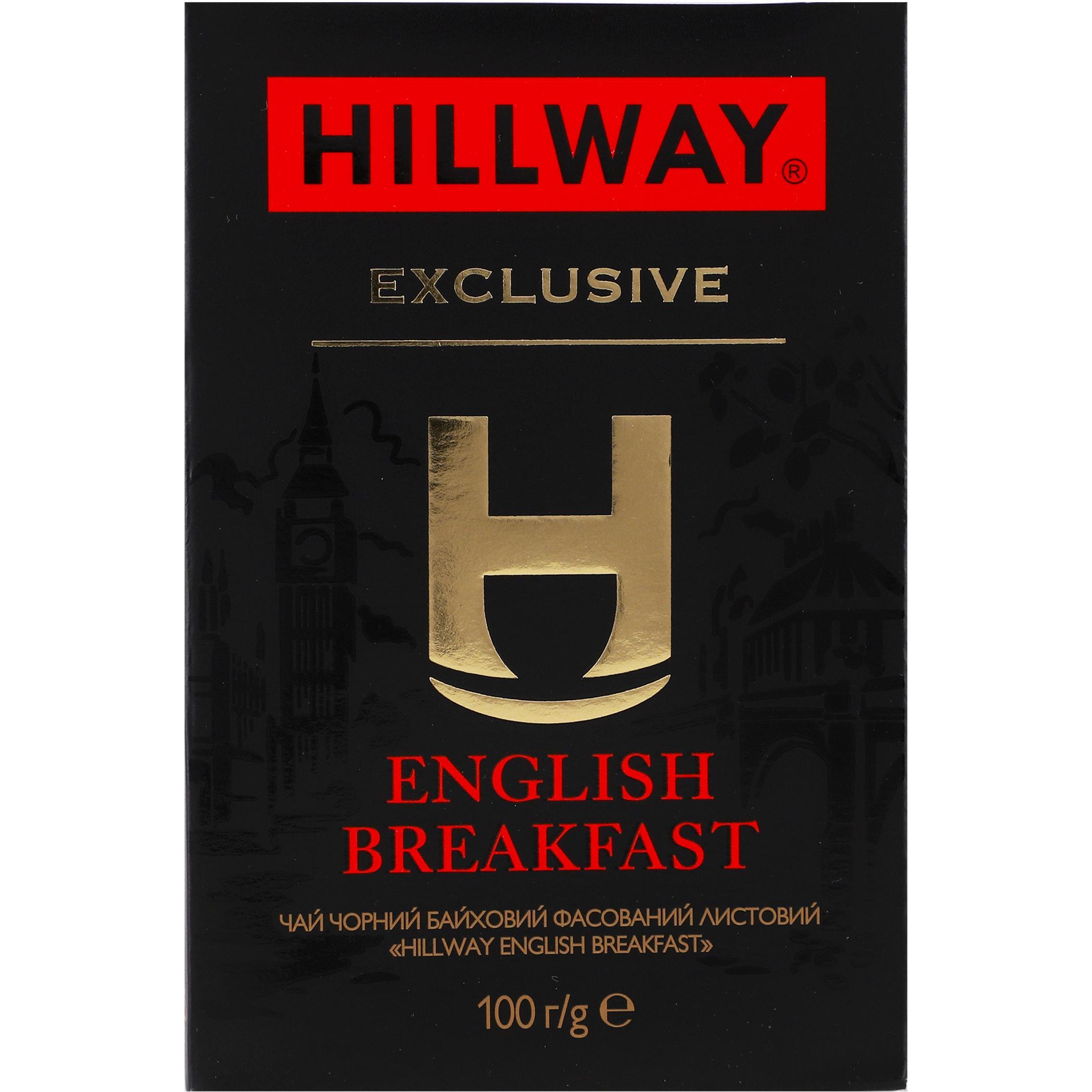 Чай чёрный Hillway English Breakfast байховый листовой 100 г фото 1