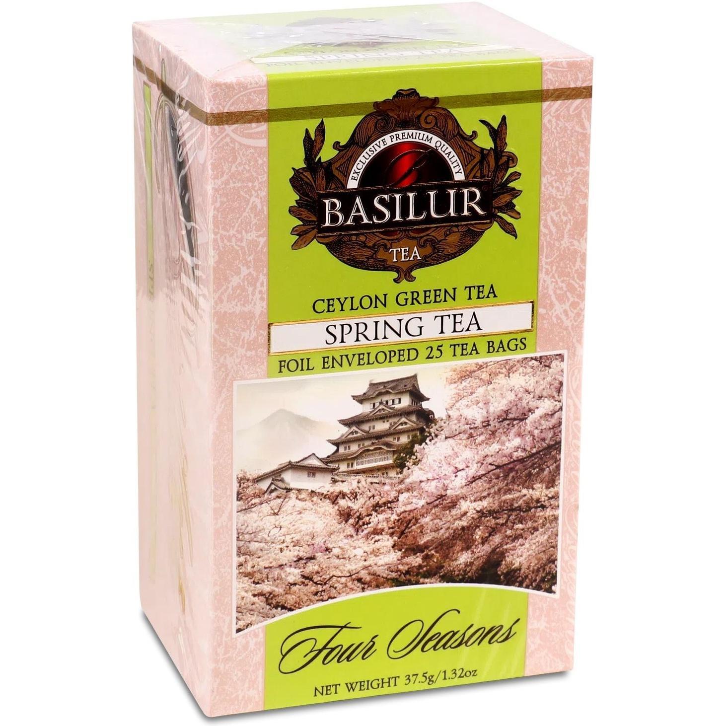 Чай зелёный Basilur Four Seasons с вишней 25 шт фото 1