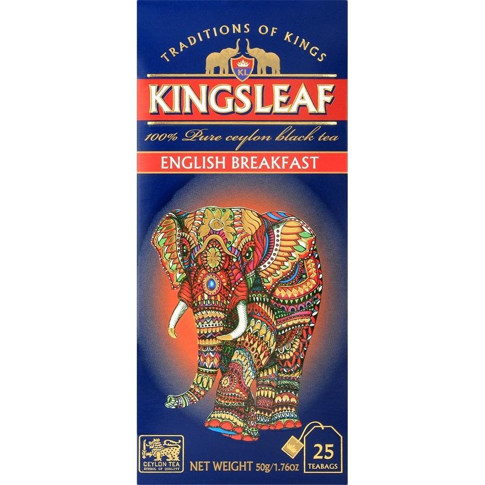 Чай чёрный Kingsleaf English breakfast 25 шт фото 1