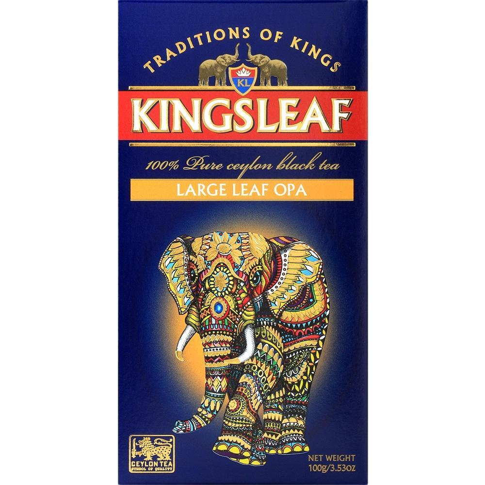 Чай чёрный Kingsleaf Large leaf OPA 100 г фото 1