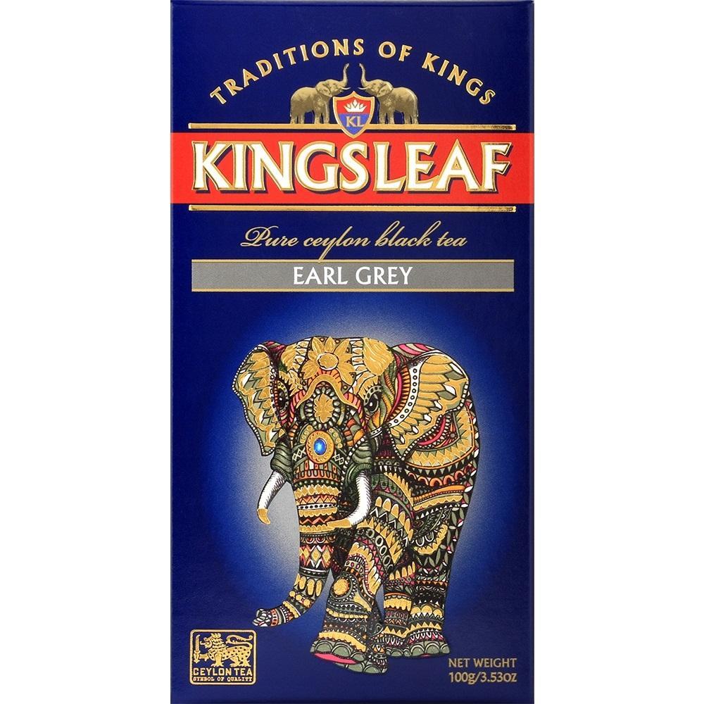 Чай чёрный Kingsleaf Earl grey 100 г фото 1