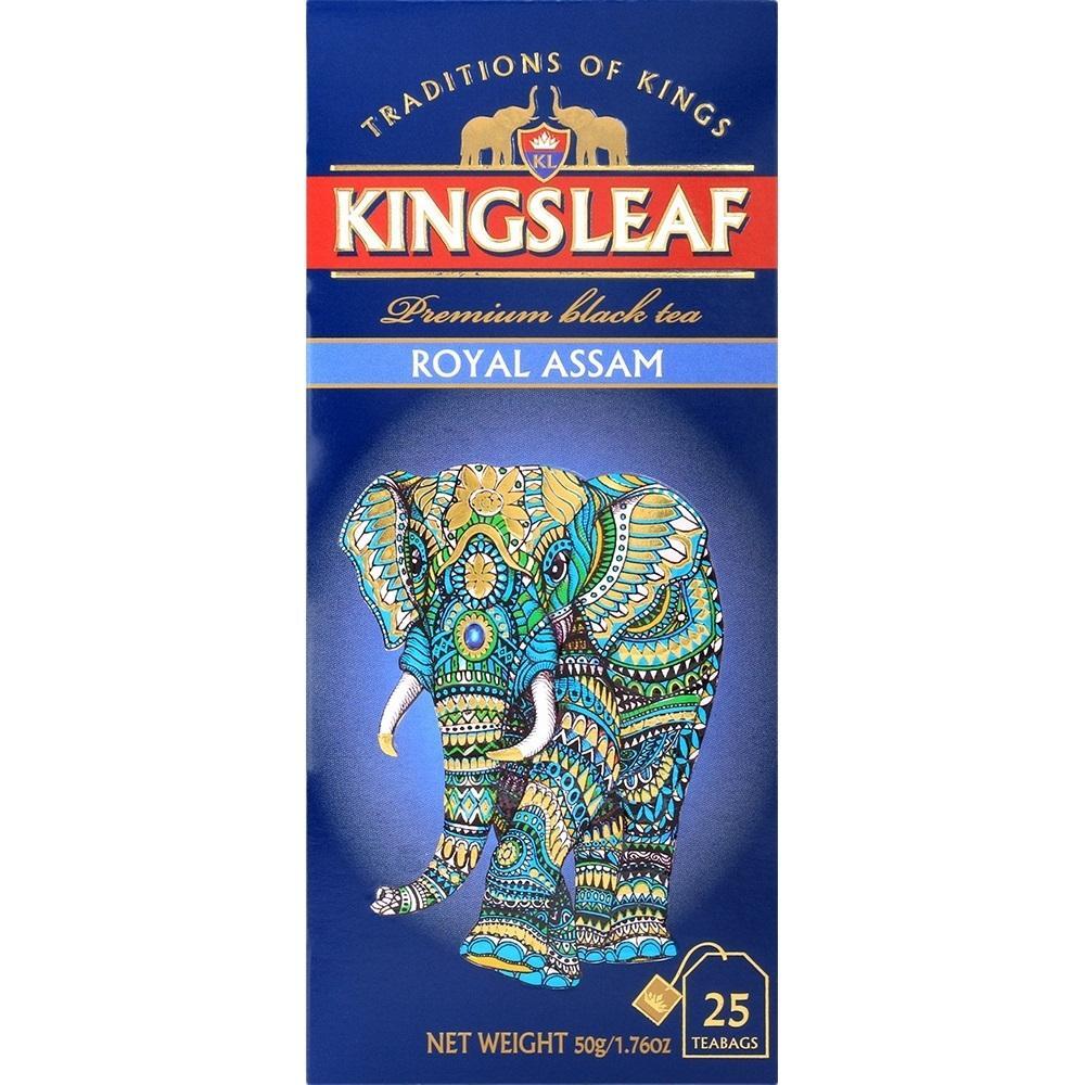 Чай чёрный kingsleaf Royal assam 25 шт фото 1