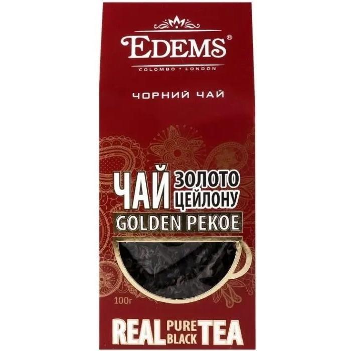 Чай чорний Edems Золото Цейлону 100 гфото1