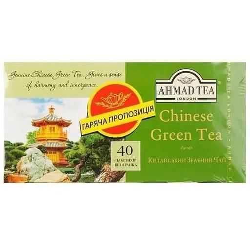 Чай зелёный Ahmad tea Китайский 40 шт фото 1