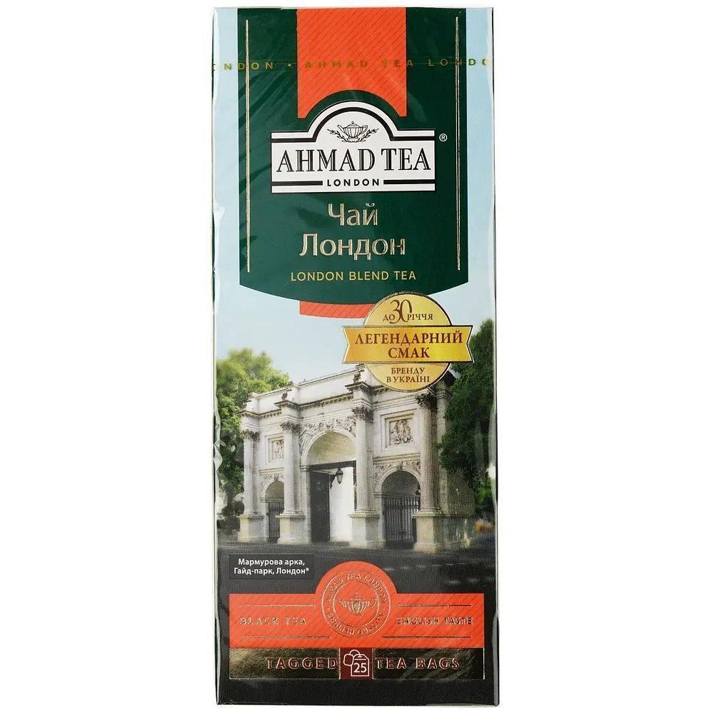 Чай чёрный Ahmad Tea Лондон байховый 25 шт фото 1