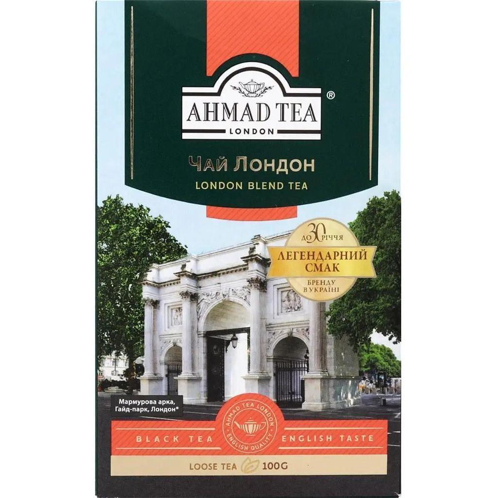 Чай чёрный Ahmad Tea London 100 г фото 1