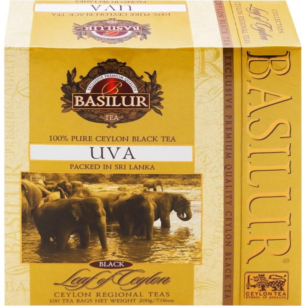 Чай чёрный Basilur Uva цейлонский 100 шт фото 1