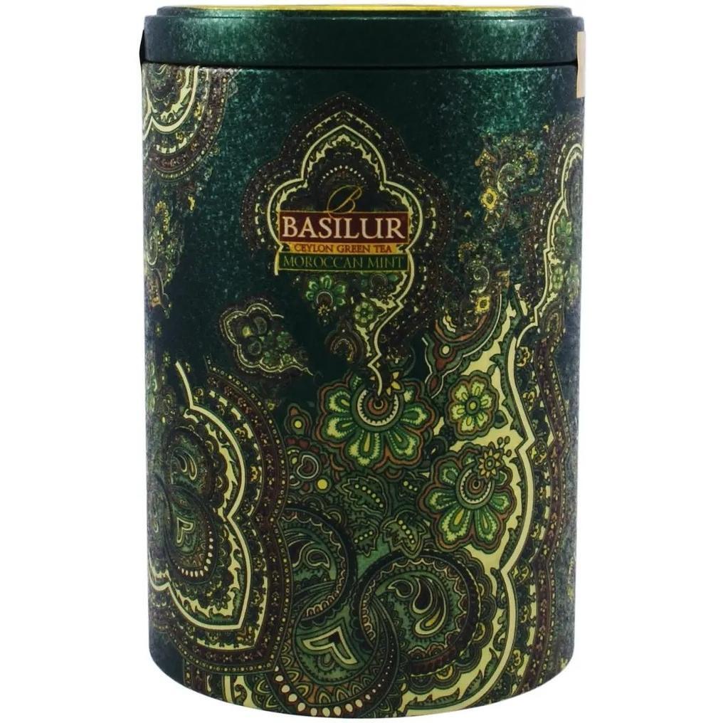 Чай зелёный Basilur Марокканская мята цейлонский 100 г фото 1