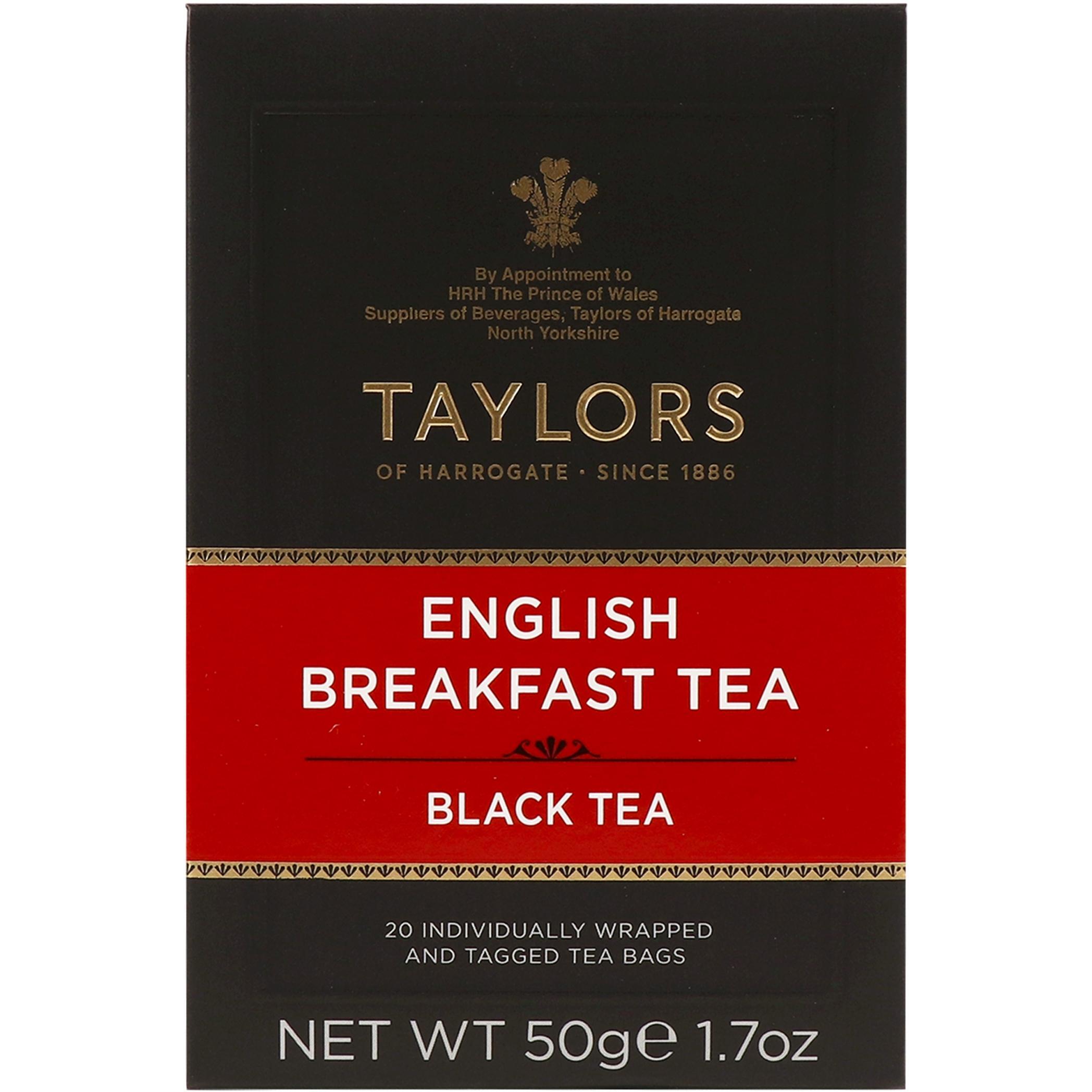 Чай чёрный Taylors of Harrogate English Breakfast 20 шт фото 1