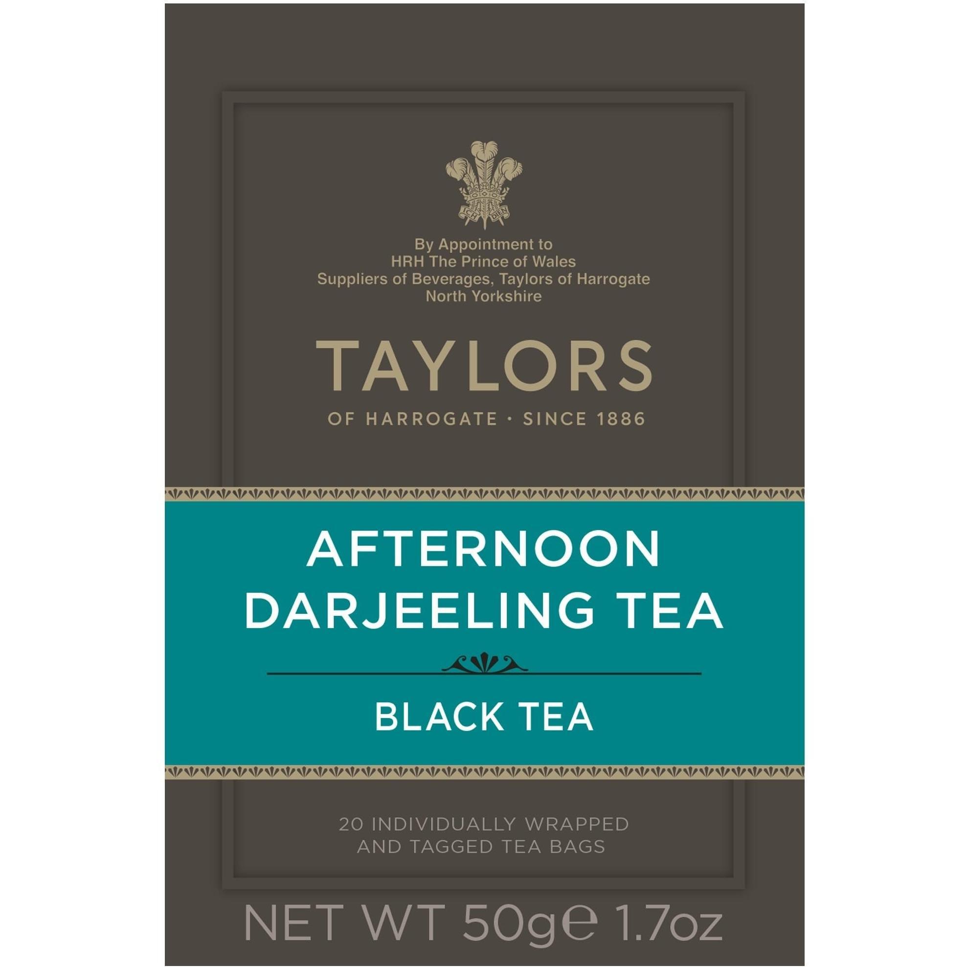 Чай чёрный Taylors of Harrogate Afternoon Darjeeling 20 шт фото 1