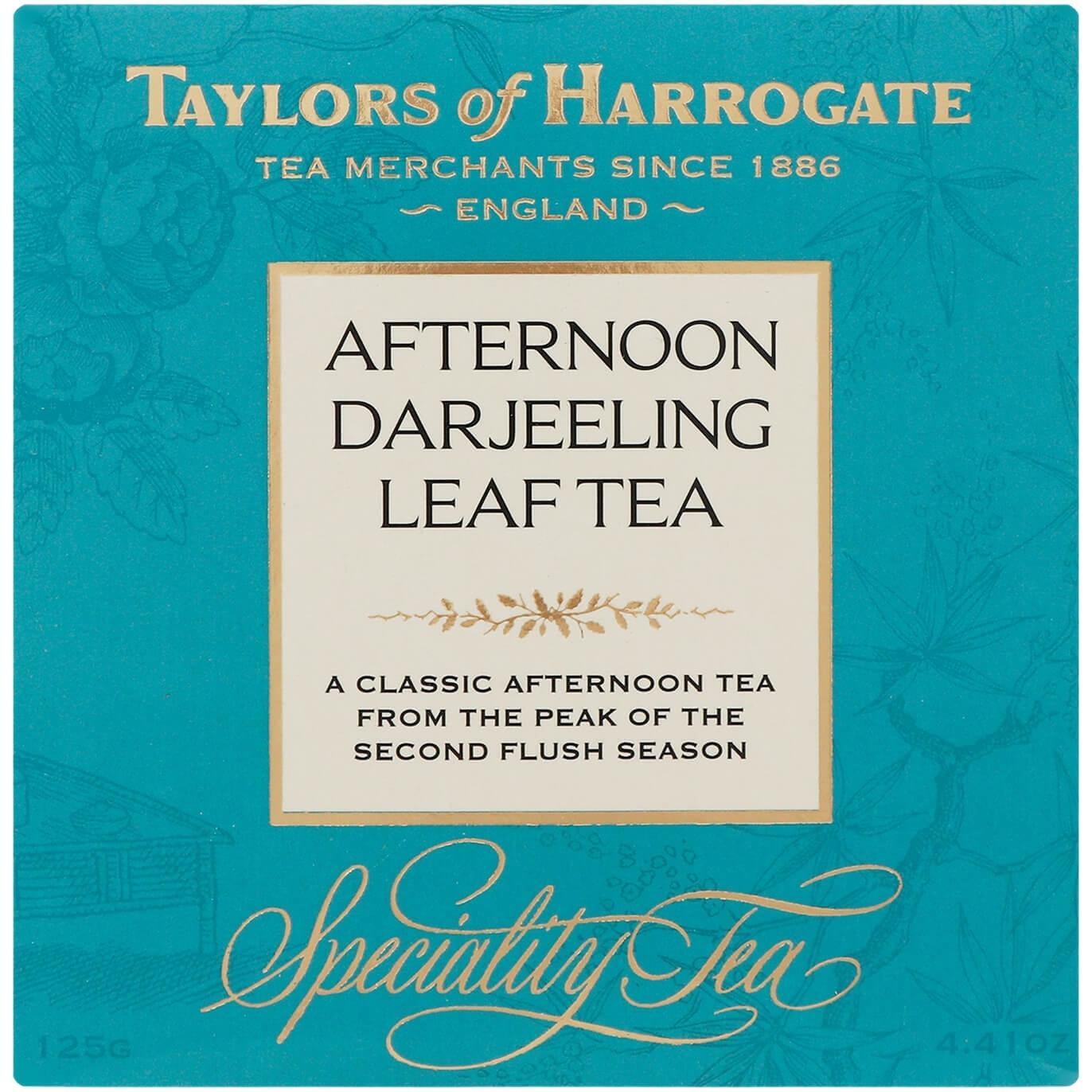Чай чёрный Taylors of Harrogate Afternoon Darjeeling 125 г фото 1