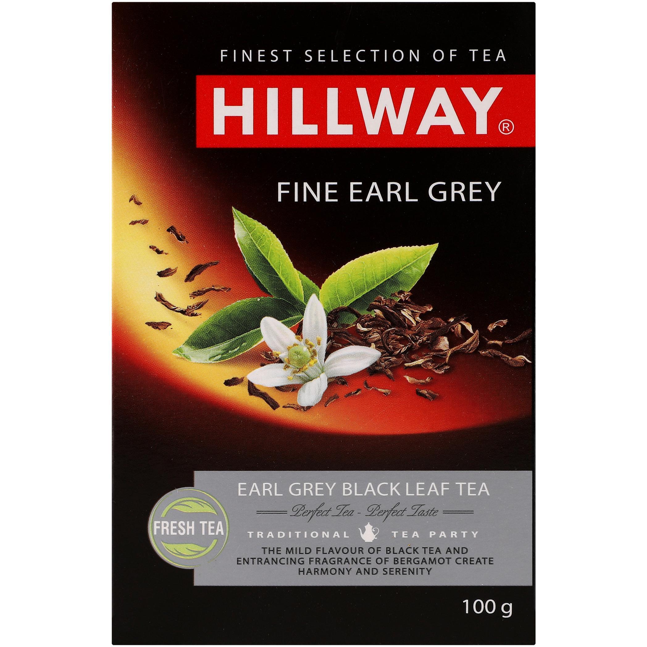 Чай чёрный Hillway Fine Earl Grey 100 г фото 1