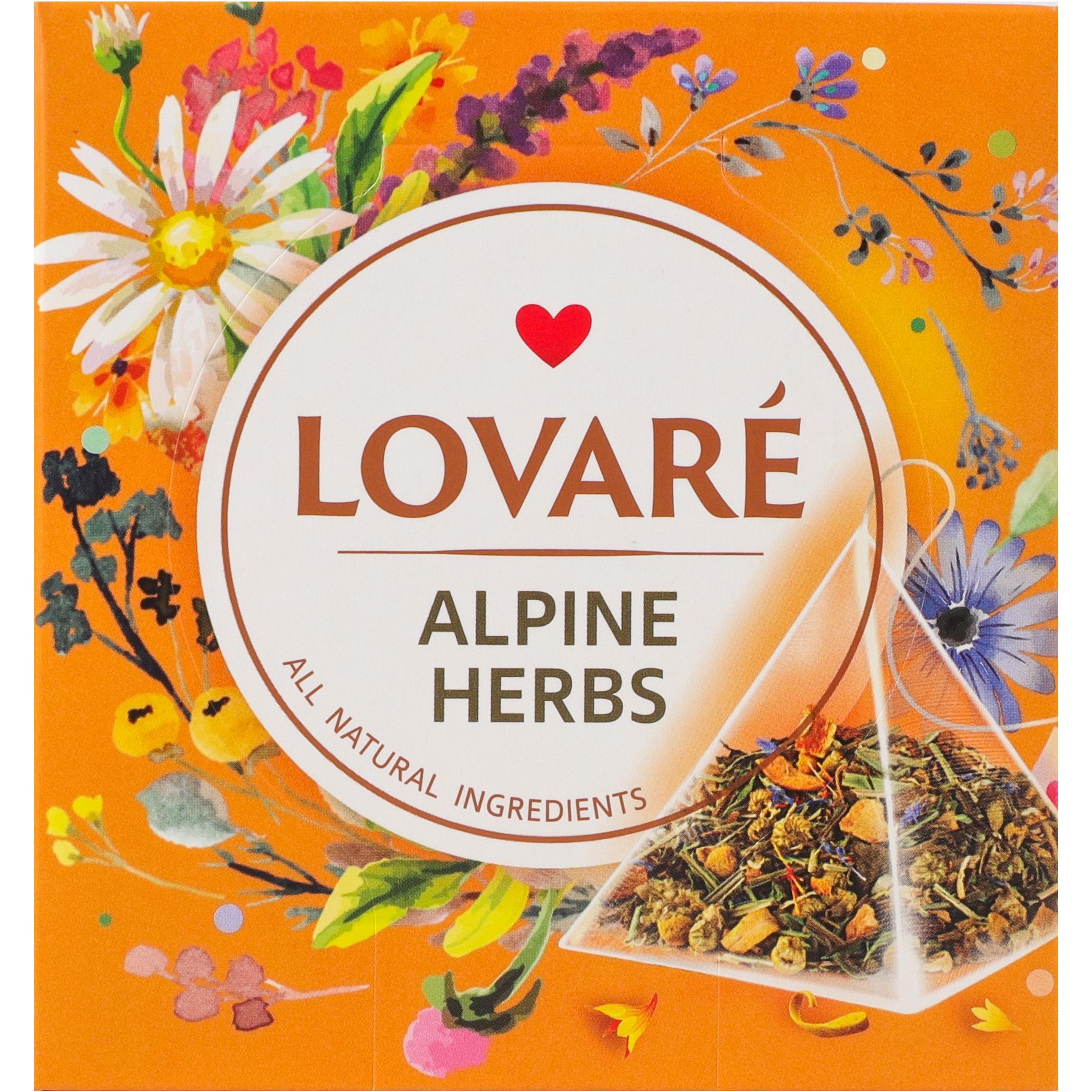 Травяной чай Lovare Alpine Herbs 15 шт фото 1