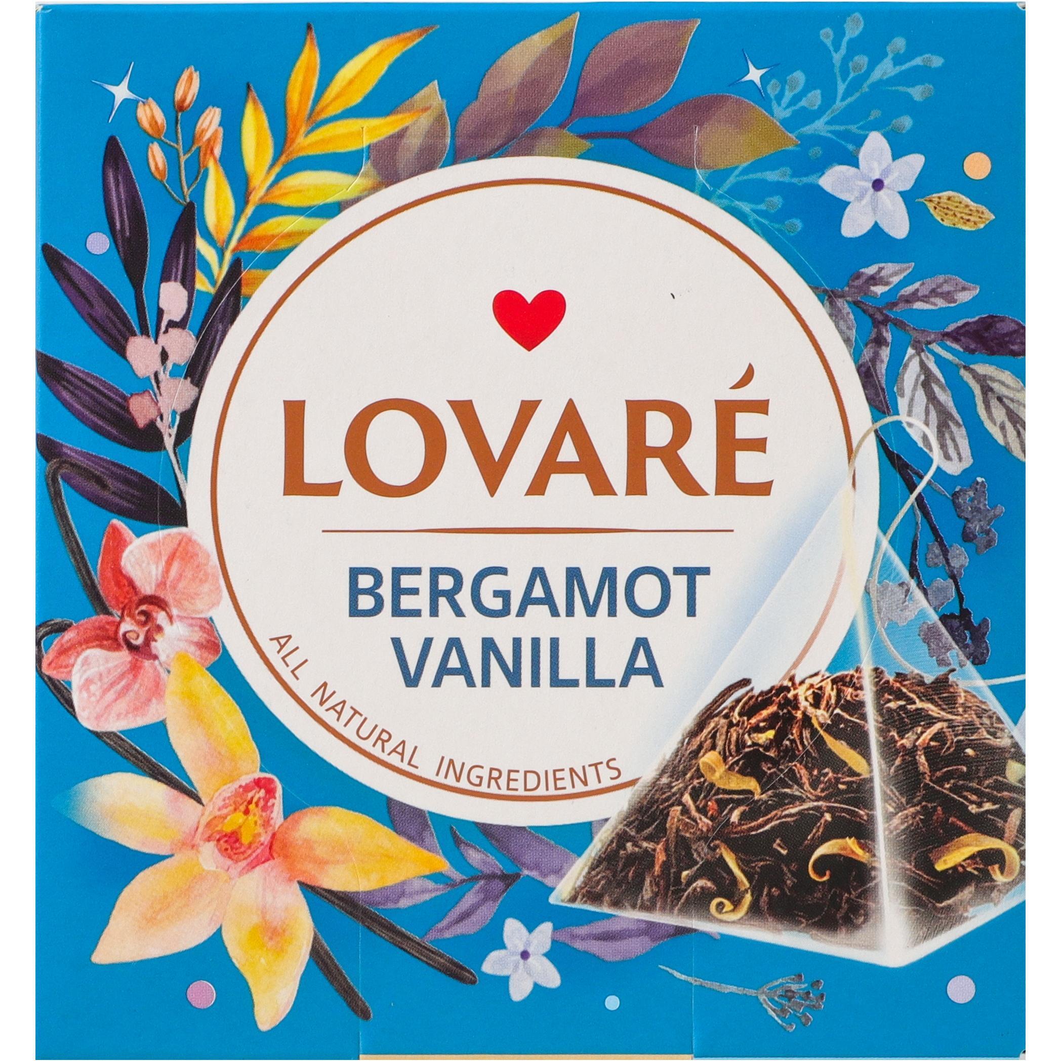 Чай чёрный Lovare Bergamot Vanilla 15 шт фото 1