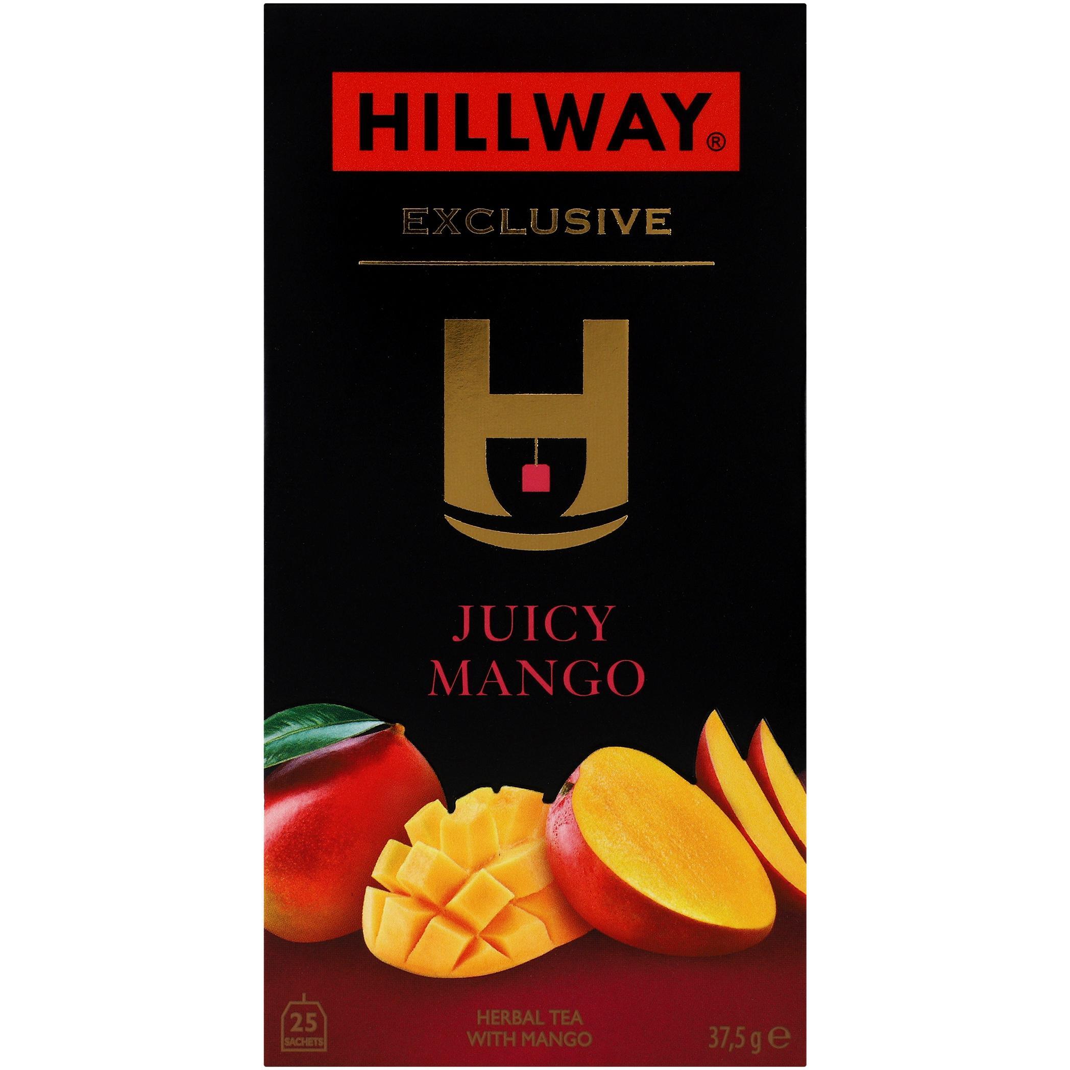 Травяной чай Hillway Juicy Mango с ярлыком 25 шт фото 1