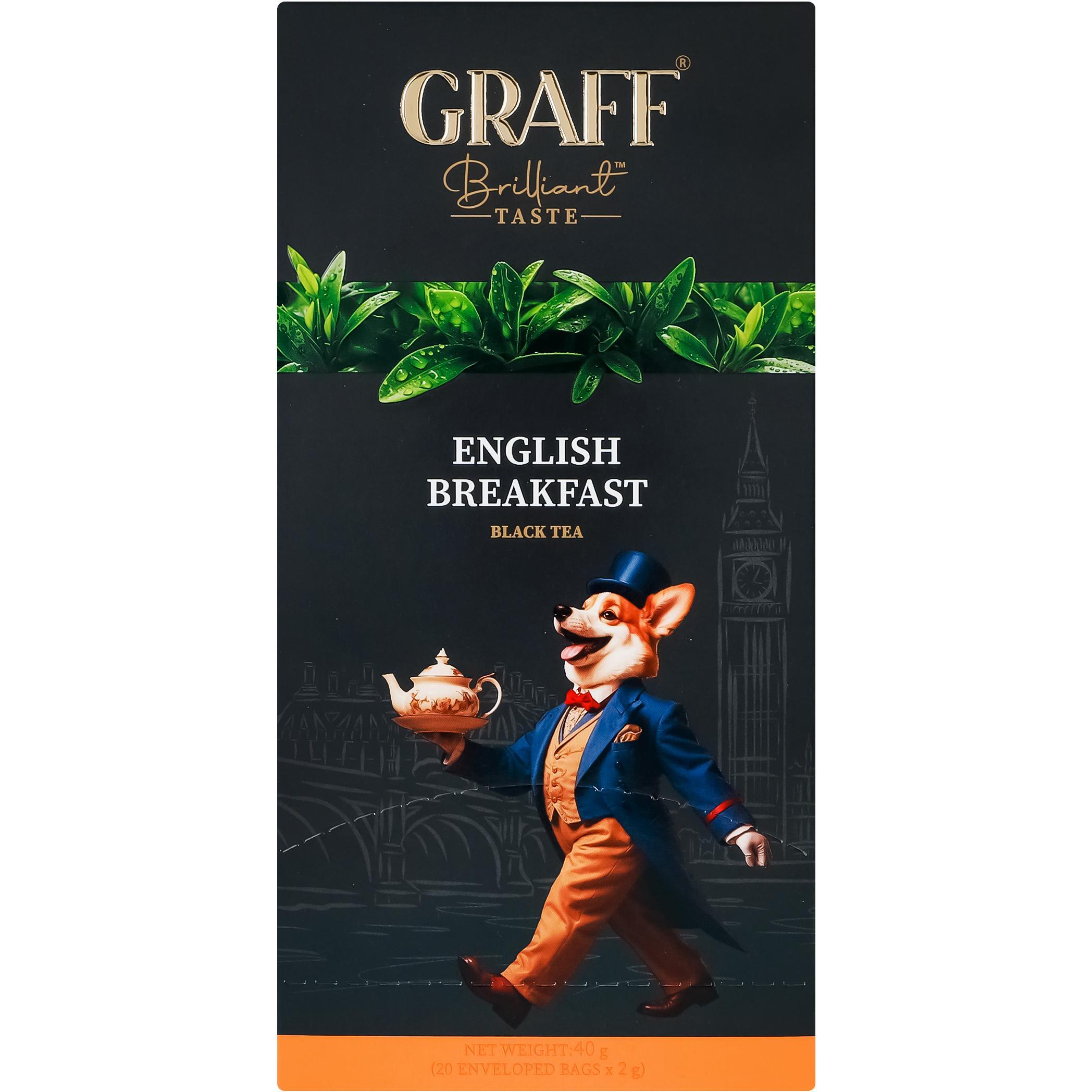 Чай чёрный Graff Английский завтрак 20 шт фото 1