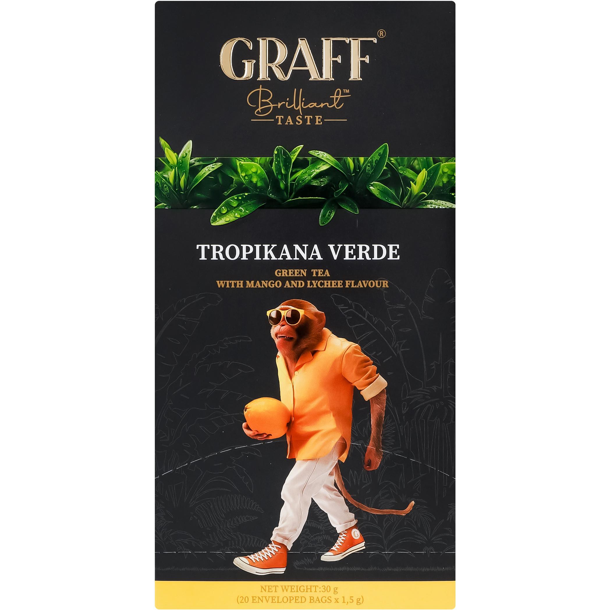 Чай зелёный Graff Тропический зелёный 20 шт фото 1