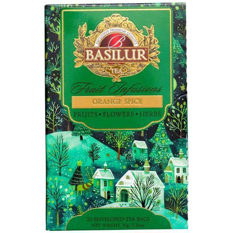 Чай фруктово-растительный Basilur Корица-Апельсин 20 шт фото 1