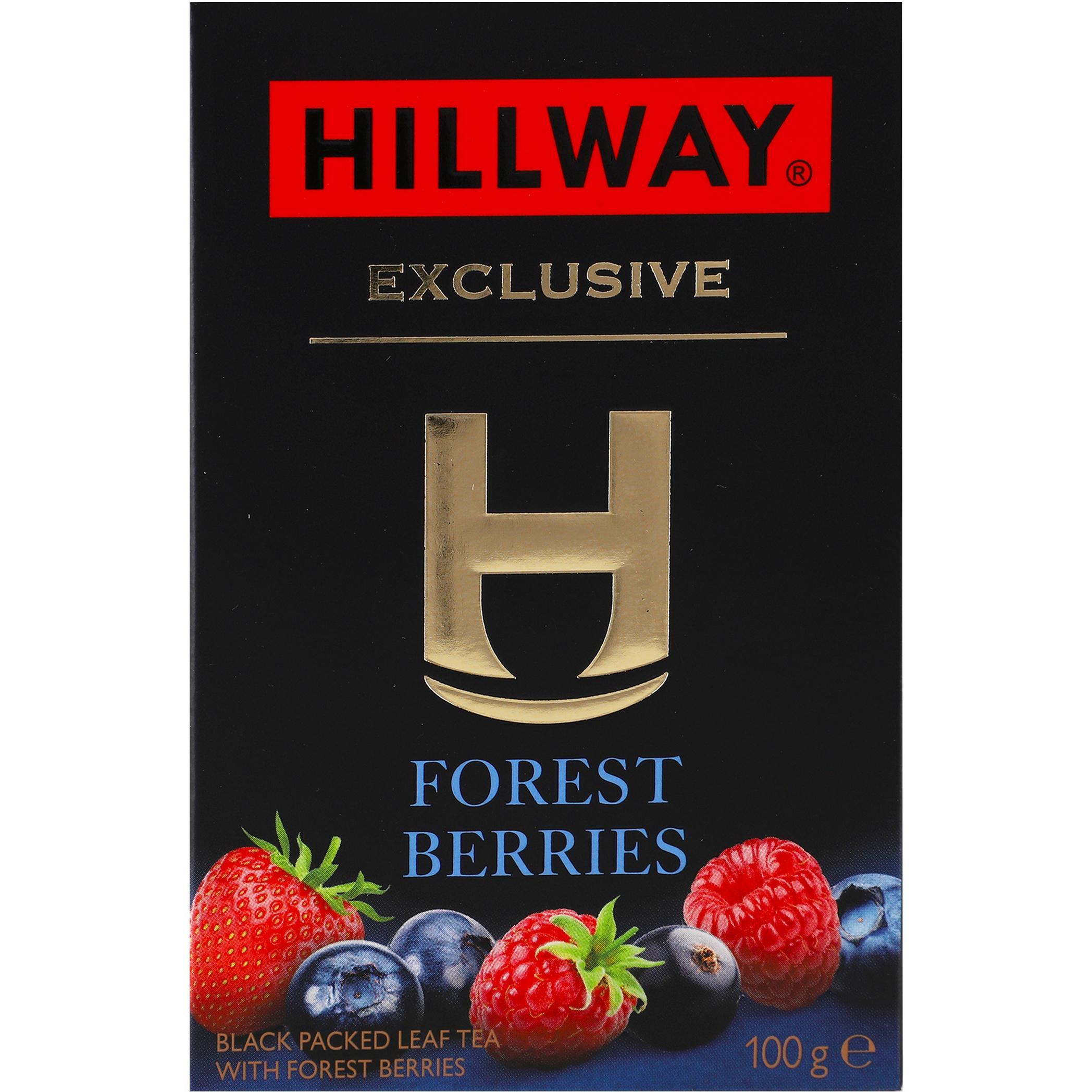 Чай чёрный Hillway Exclusive Forest berries 100 г фото 1