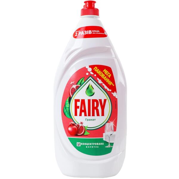 

Средство для мытья посуды Fairy Clean & Fresh Гранат 1,35 л