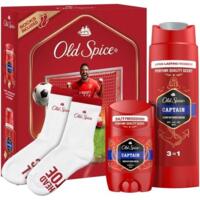 Набір Old Spice Твердий дезодорант Captain 50 мл + Гель для душу та шампунь 3 в 1 Captain 250 мл + Шкарпетки