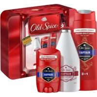 Набір Old Spice Твердий дезодорант 50 мл + Гель для душу та шампунь 250 мл + Лосьйон після гоління Captain 100 мл
