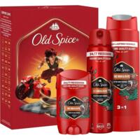 Набір Old Spice Твердий дезодорант 50 мл + Аерозольний дезодорант 150 мл + Гель для душу 2 в 1 Bearglove 250 мл