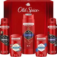 Набір Old Spice Гель для душу Captain 250мл + Дезодоранти Wolfthorn, Nightpanther 150мл + Whitewater, Deep Sea 50мл