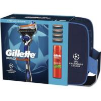 Набір Gillette Fusion 5 Proglide Бритва з 4 змінними касетами + Гель для гоління Для чутливої шкіри 200 мл