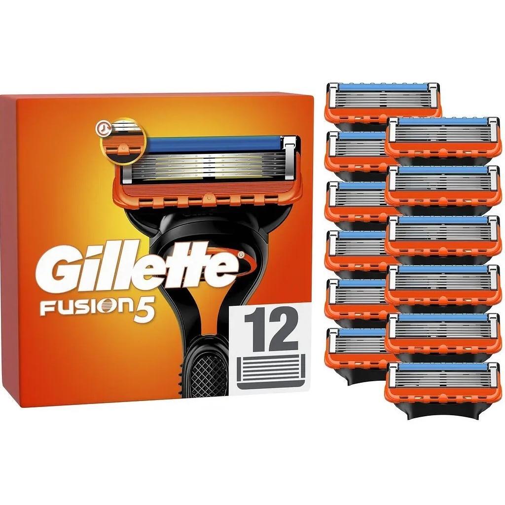 Змінні касети для гоління Gillette Fusion 12 штфото1