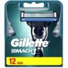 Змінні касети для гоління Gillette Mach 3 12 шт