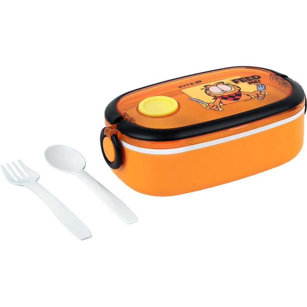 Ланчбокс Kite Garfield GF25-1180, 900 мл, помаранчевий (GF25-1180)