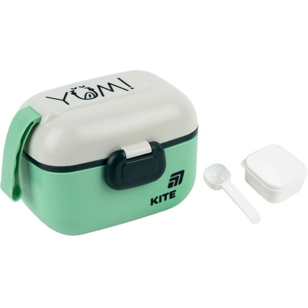 Ланчбокс Kite K25-1185-3, 450 мл, зелений (K25-1185-3)фото1