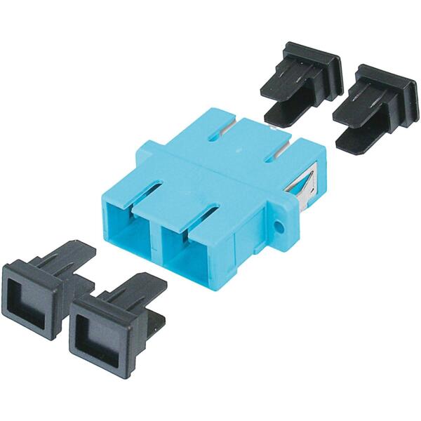 

Переходник DIGITUS SC/SC duplex, MM OM3, керам.сердечник (DN-96005-2)