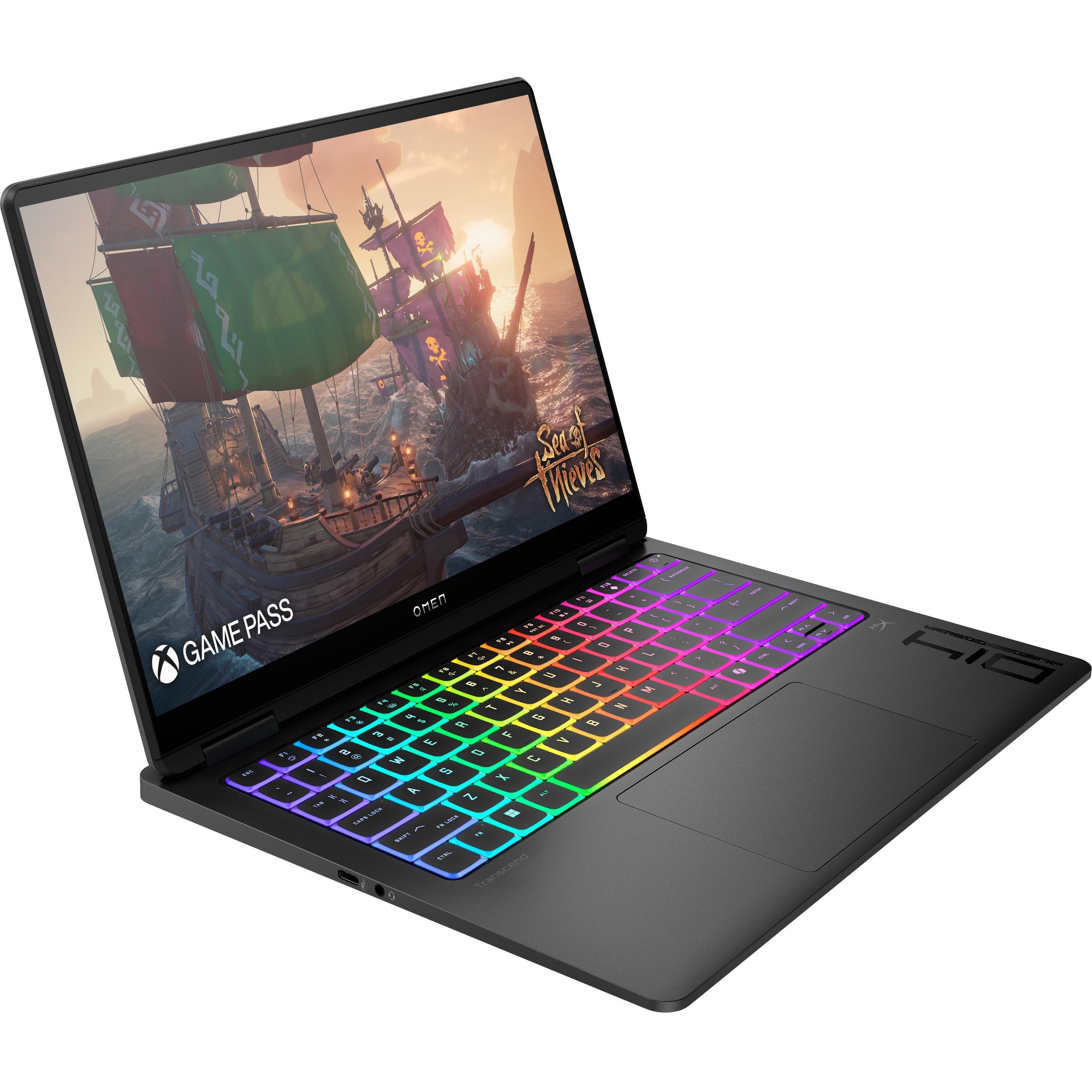 Ноутбук HP OMEN Transcend 14-fb1009ua Shadow Black (C3VE6EA) фото 1