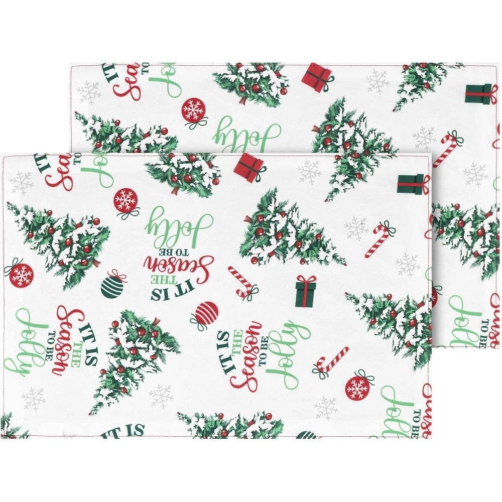 Набор салфеток ARDESTO Christmas Tree 30х45см, 2шт, зеленый (ART15HT) фото 1