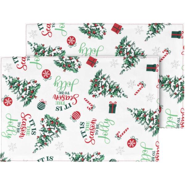 

Набор салфеток Ardesto Christmas Tree 30х45см, 2шт, зеленый (ART15HT)