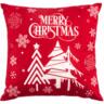 Подушка Ardesto Christmas 45х45см, красный (ART1032HT)