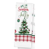 Набор полотенец для кухни Ardesto Christmas Tree 38х63см, 2шт, зеленый (ART3863HT)