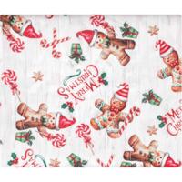 Скатерть Ardesto Christmas Gingerbread 120х140см, красный (ART07HG)