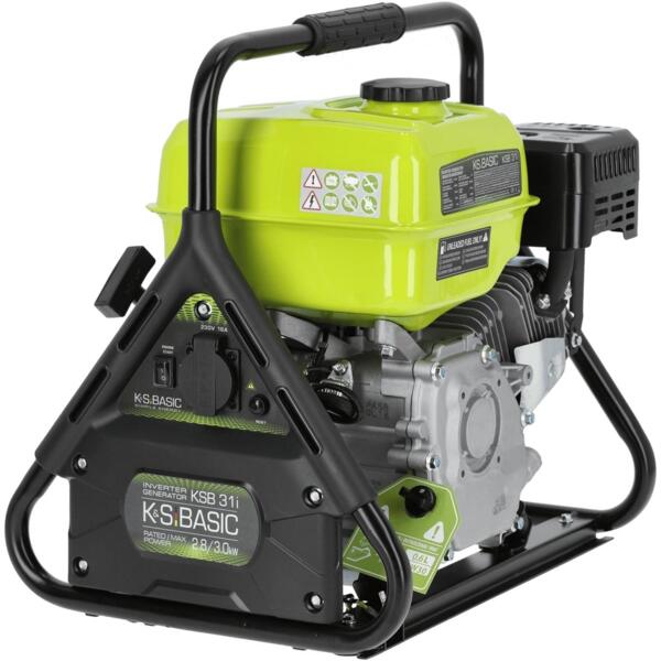 Генератор инверторный бензиновый Konner&Sohnen KSB 31i 230В, 2.8-3.0кВт (KSB31I)