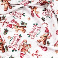 Скатерть Ardesto Christmas Gingerbread 140х180см, красный (ART08HG)