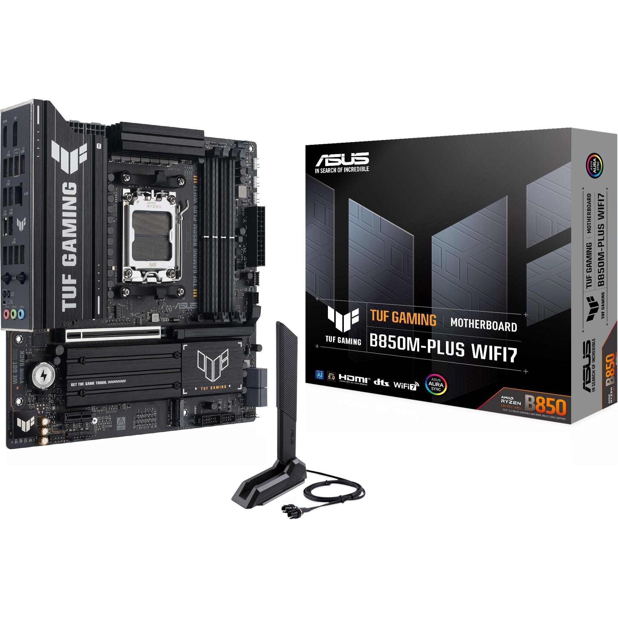 Материнcкая плата ASUS TUF GAMING B850M-PLUS WIFI7 (90MB1MU0-M0EAY0) фото 1