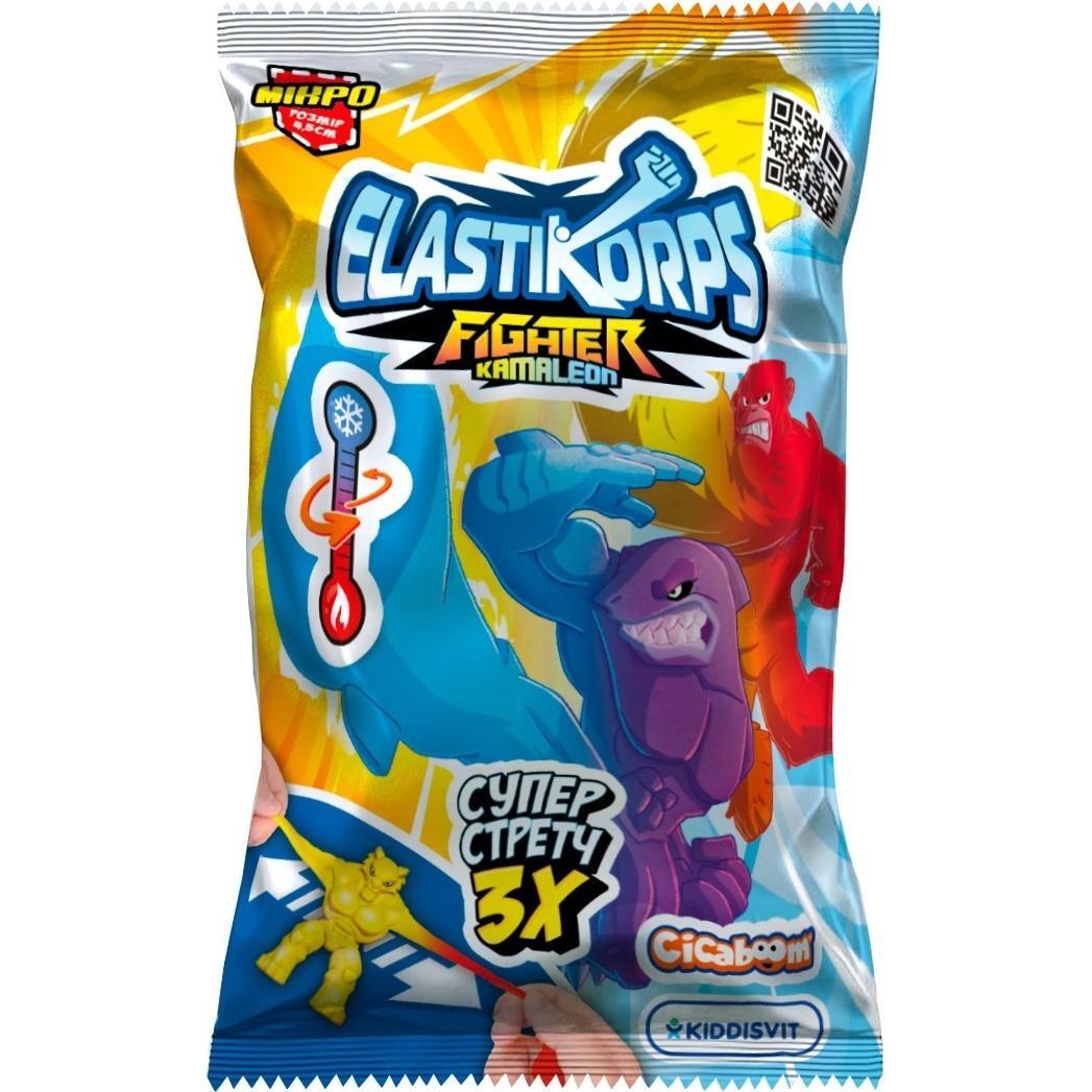 Стретч-іграшка Elastikorps серії "Fighter Kamaleon" - Мікробоєць (ELAKAM-MIC1)фото1