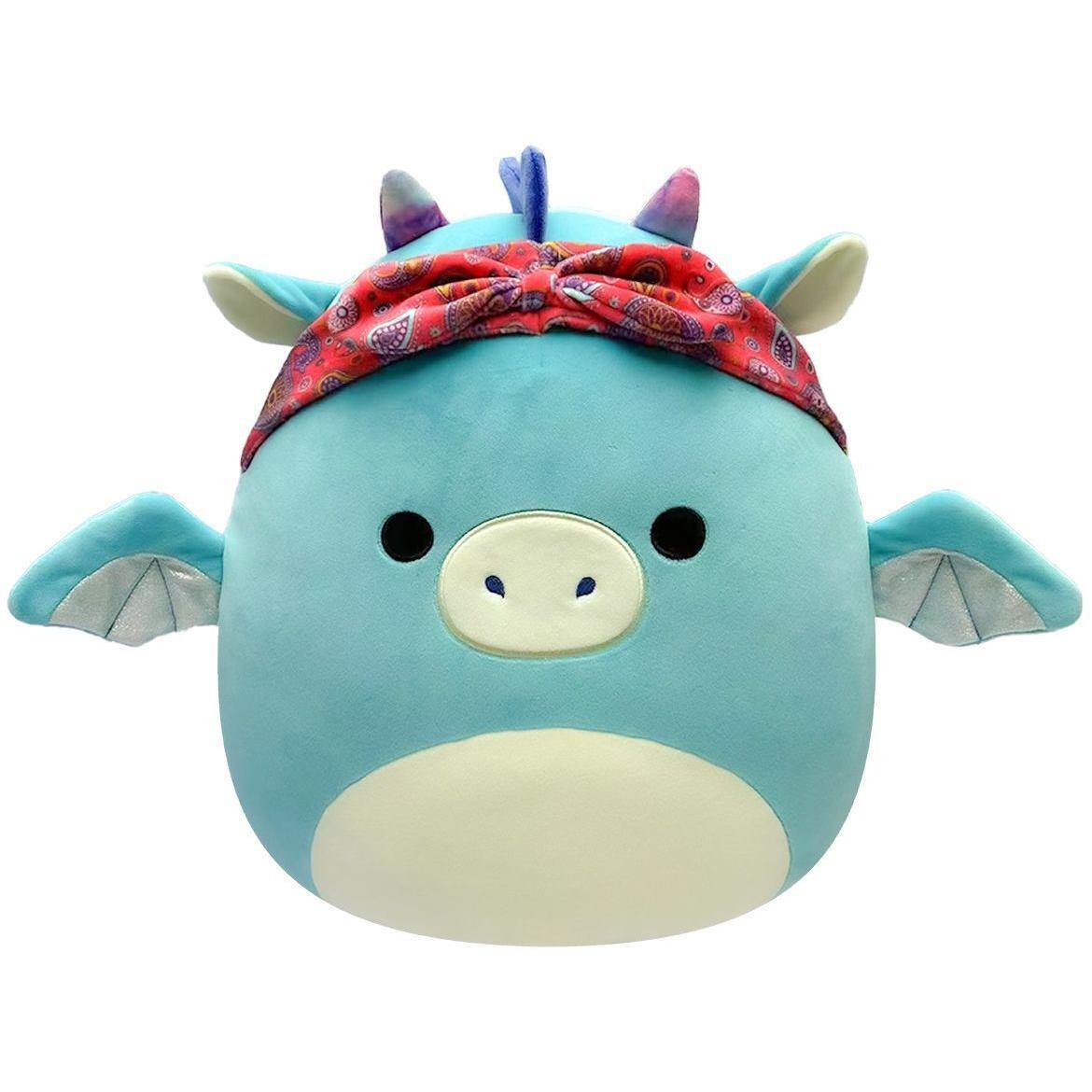 Мягкая игрушка Squishmallows - Дракон в бандане (19 см), (SQCR04125) фото 1