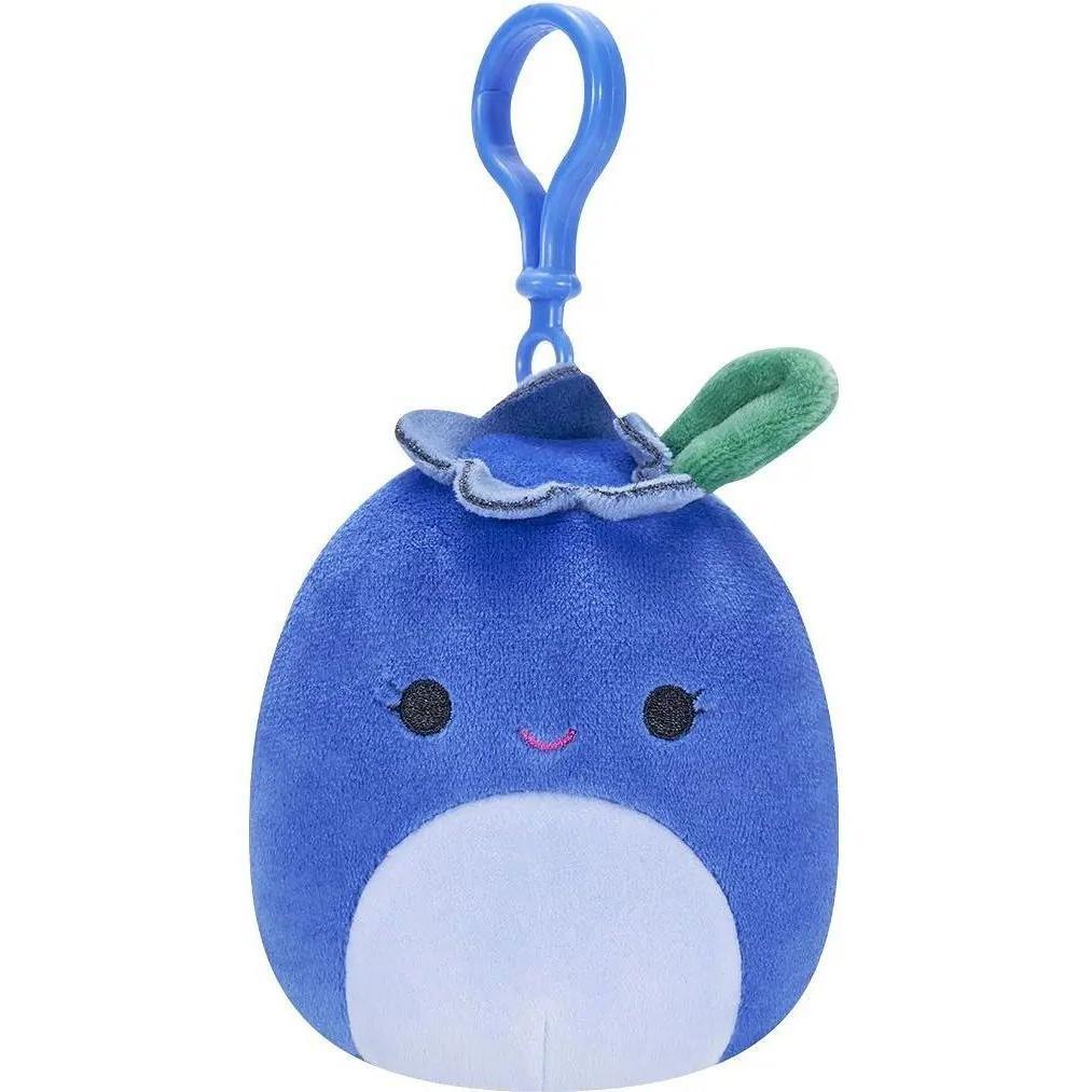 Мягкая игрушка на клипсе Squishmallows - Черника Блуби (9 см), (SQCP00147) фото 1