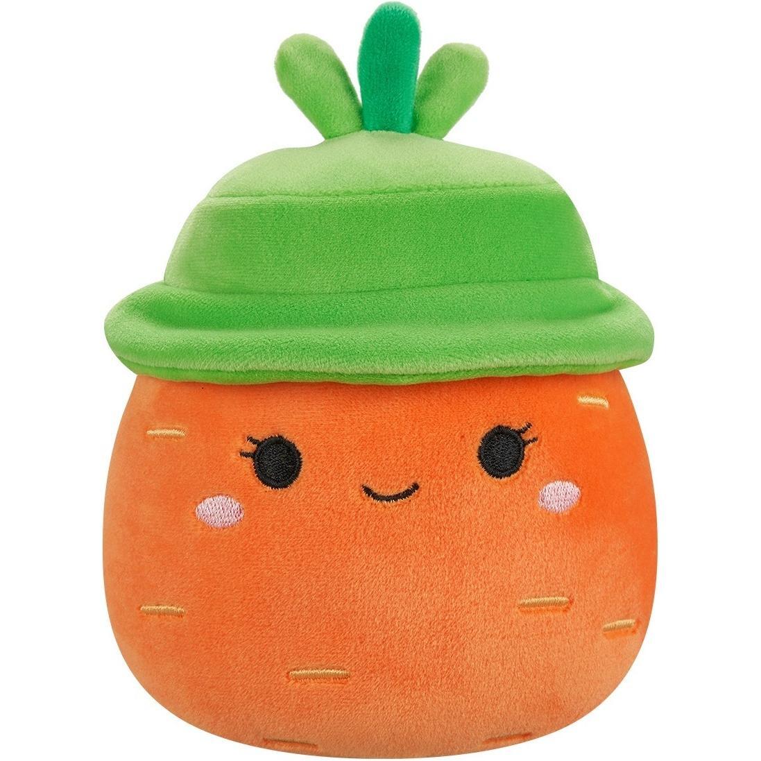 М'яка іграшка Squishmallows - Морква Кароліна в капелюсі (19 см), (SQER01214)фото1