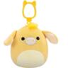 Мягкая игрушка на клипсе Squishmallows - Ослик Гевин (9 см), (SQCP00461)
