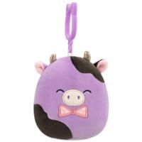 М'яка іграшка на кліпсі Squishmallows - Корівка Алексі (9 см), (SQCP00463)